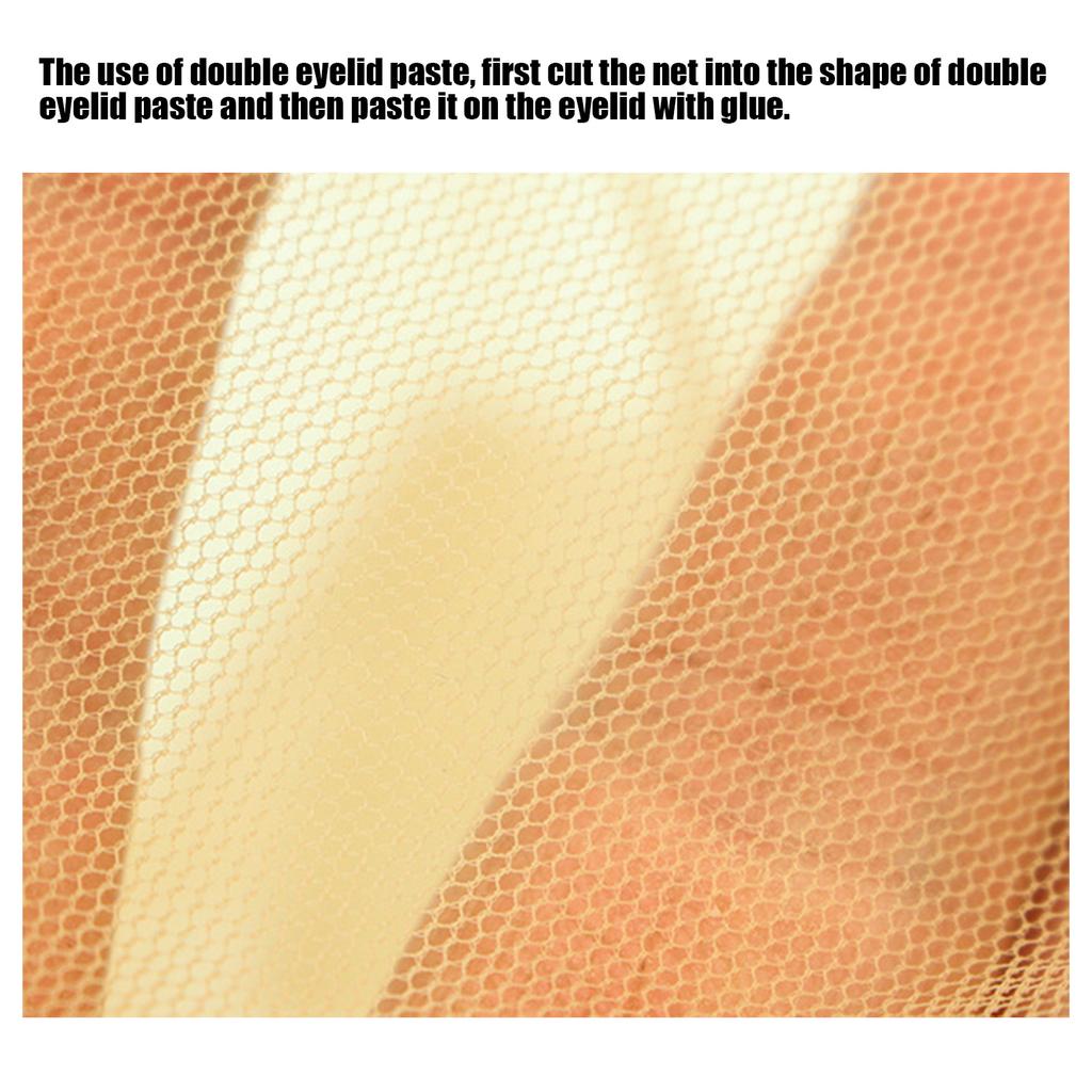 20x20cm Lace Net Lace Wig Fake Beard Lace Closure Making Film Makeup Supply Accessory