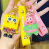 Cute SpongeBob & Patrick Star Keychain Pendant - Small Backpack Accessory or Gift