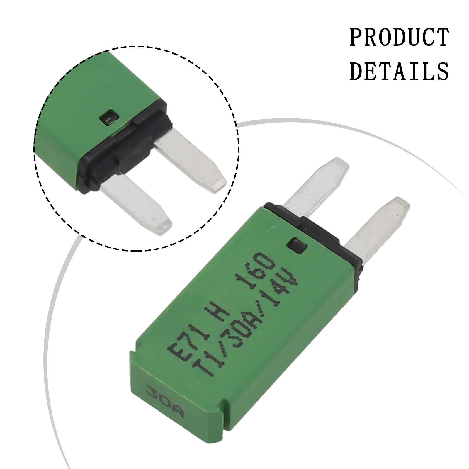 

1pcs 5-30A Mini Circuit Breaker Blade Fuse Automatic Resetting Car Resettable Blade Fuse 12-24V For Cars Motorcycles Trucks Boat China Mainland