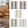 12 Flat Drawer Pulls for Cabinets, Cups, Kitchen Hardware, Cabinet Handles,