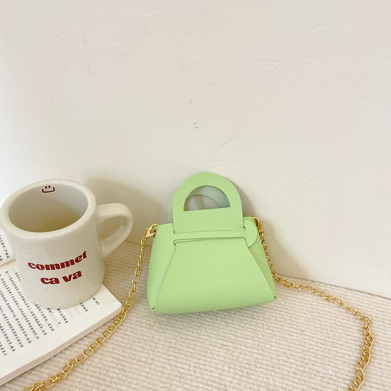 Stylish Korean Mini Crossbody Bag For Kids In Black Yellow Pink And Green With Durable Features