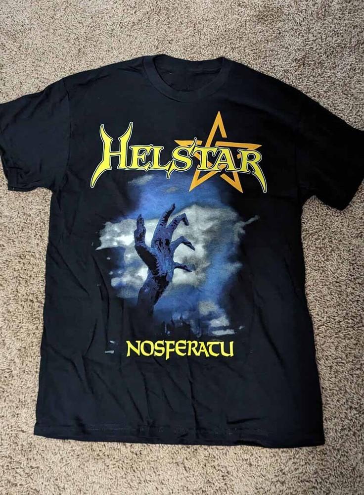Helstar Nosferatu Album Tee Shirt Black Unisex S5XL Unisex T-Shirt S