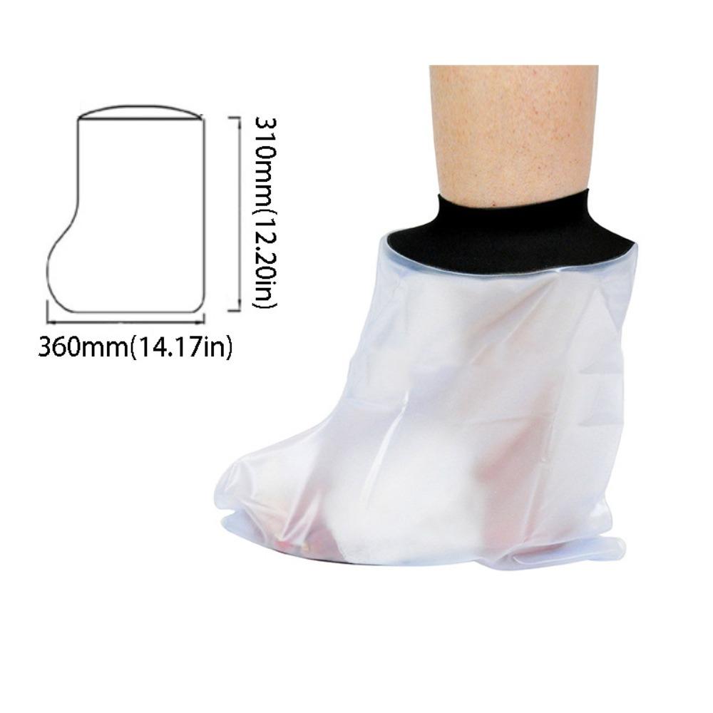 Full Leg Cover Shower Protector Sealed Design Bath Protective Sleeve  Bath Use