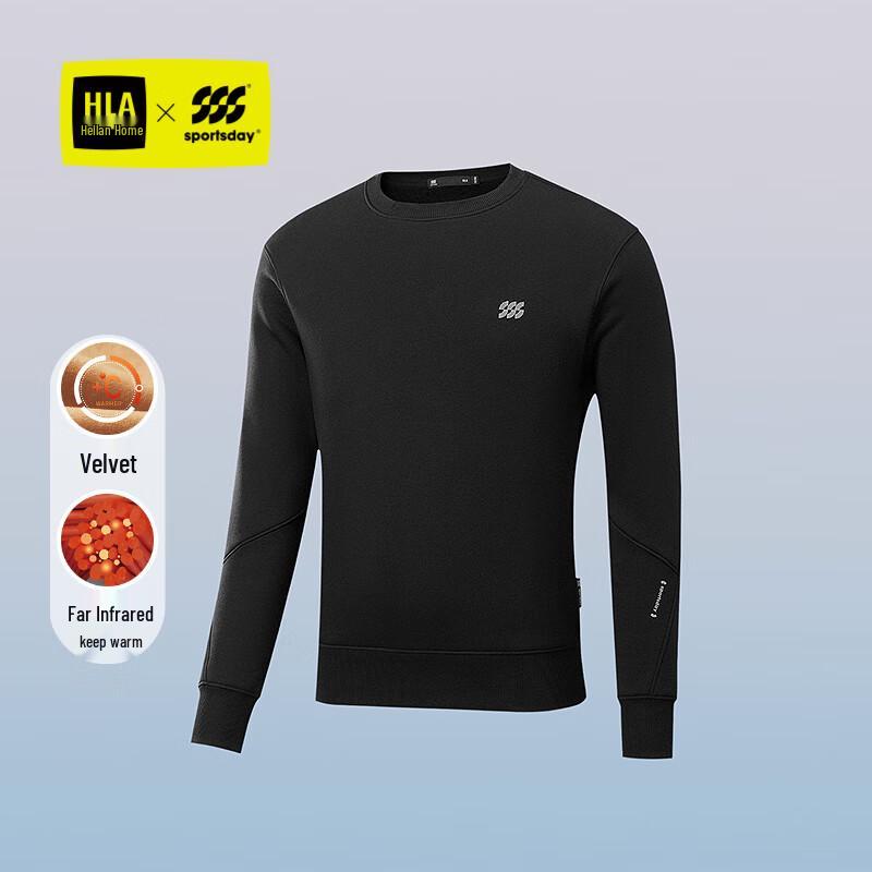 HLA Men s Winter Sportsday Print Long Sleeve Sweatshirt L