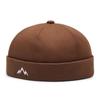 Solid Color Brimless Hat Breathable Hip Hop Hats Fashion Landlord Hat  Unisex