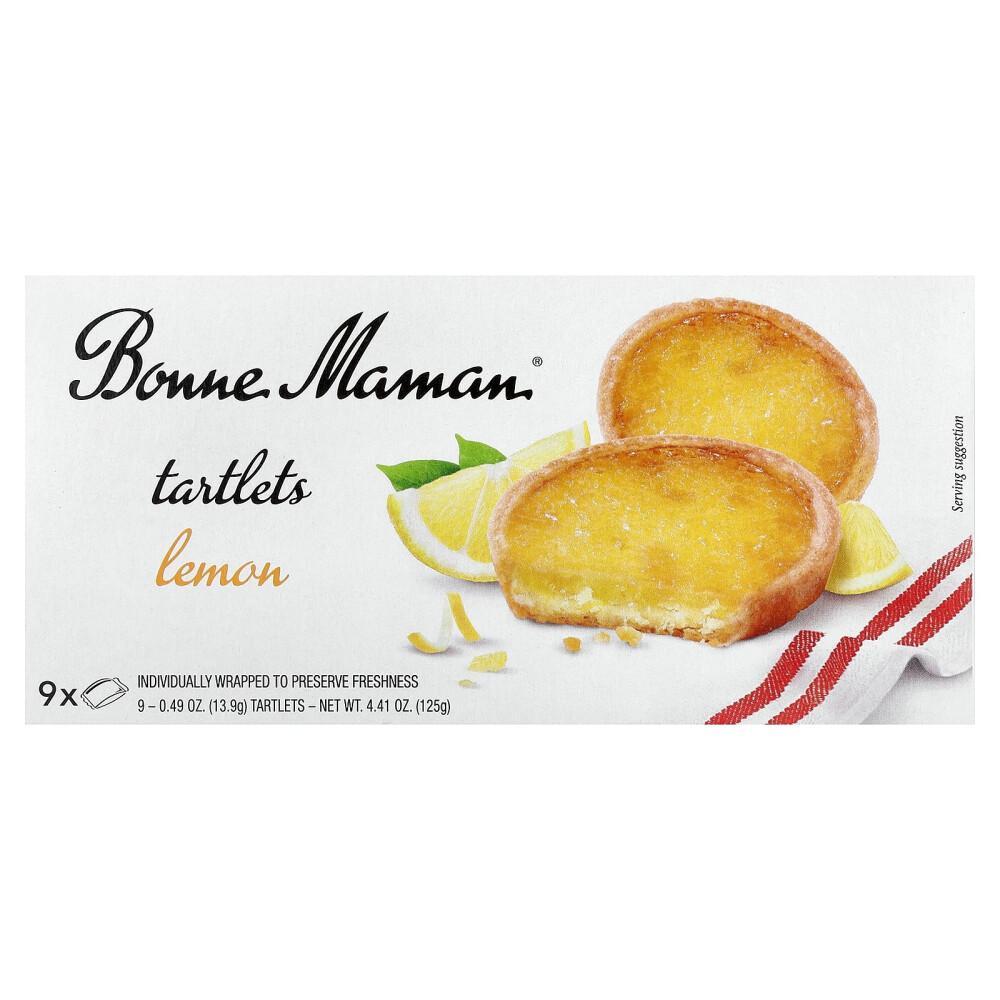 Bonne Maman Lemon Tartlets, 9 Count (13.9g Each)