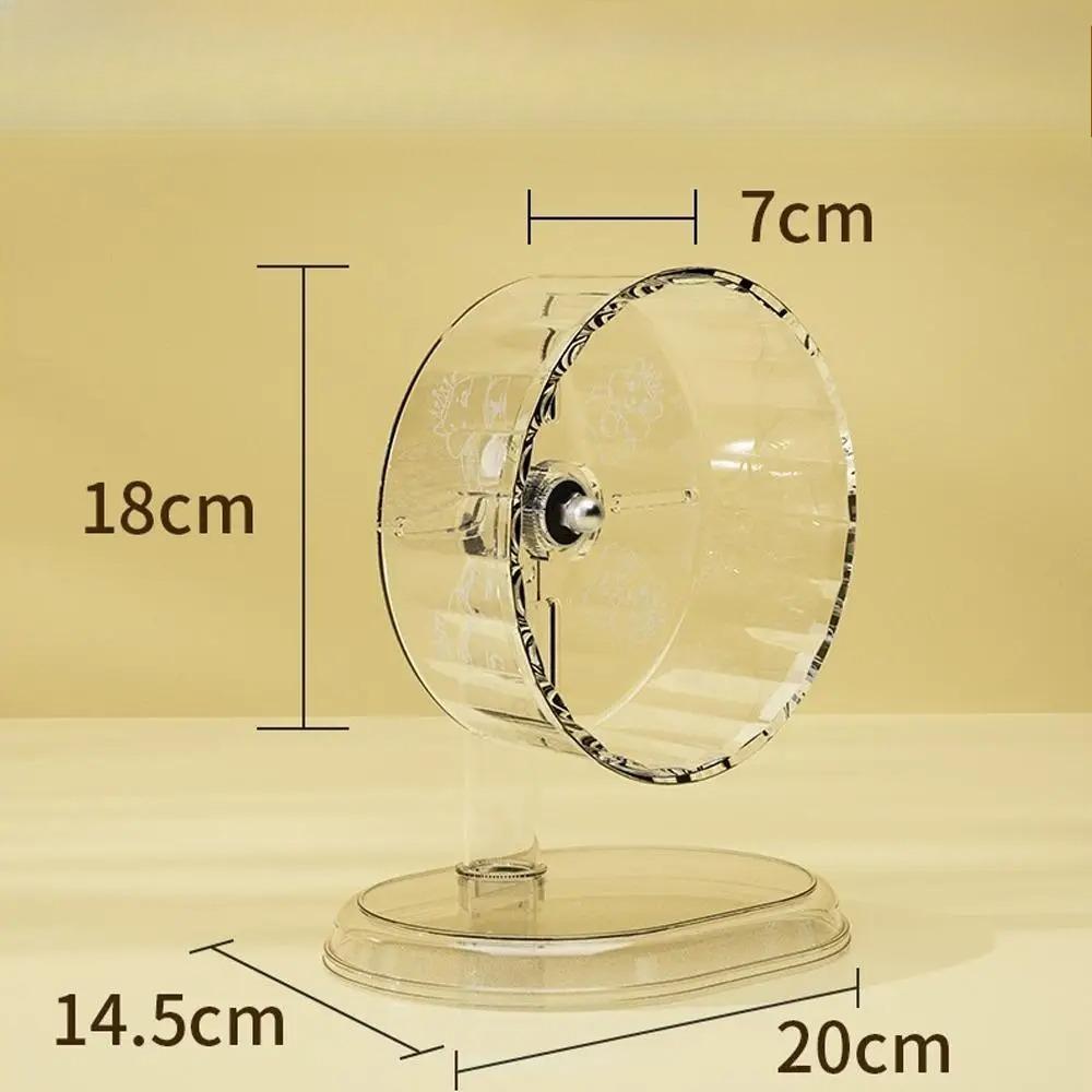 

1pc Hamster Toy Running Wheel Silent Metal Stand Bracket Stable Non Slip for Golden Bear Sugar Glider Rat