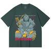 T-shirt Unisex in Cotone Pesante 230 g/m² 100% Cotone con Stampa Fullmetal Alchemist V4 Alphonse