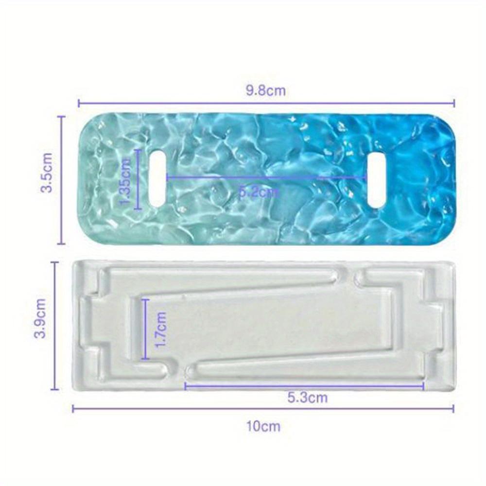 1PC Clear Acrylic Display Easels Water Ripple Mini Display Stand Plate Holder Stand Picture Frames Rack Wedding Home Decor