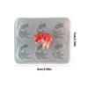 Flexible Silicone Art Mold For Handmade Resin Accessories Fish Shape Keyring Charm And Decorative Crafts Mould