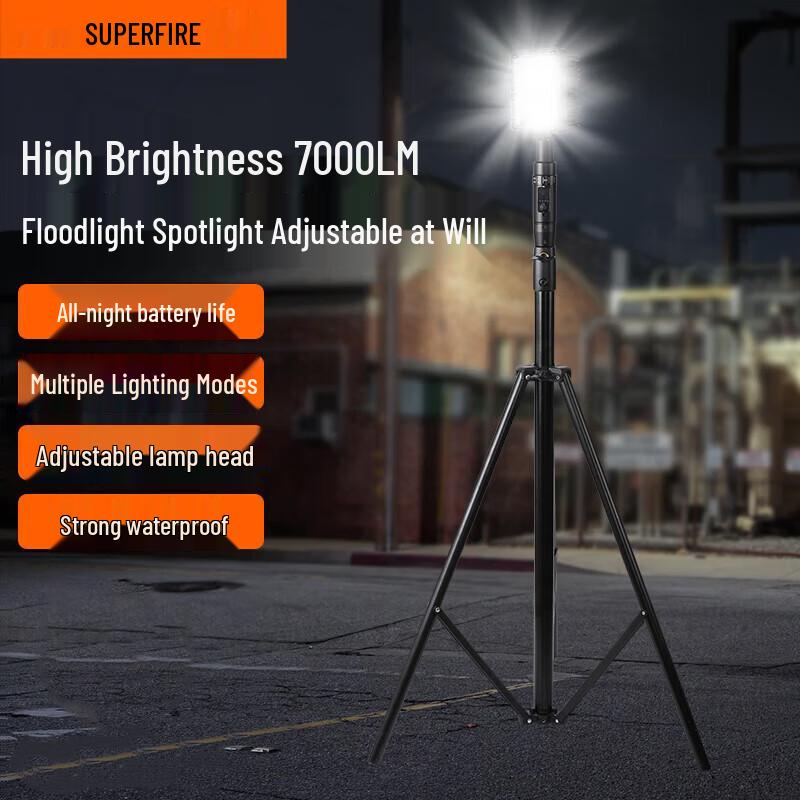 SupFire FS8-B 60W Portable Rechargeable LED Work Light