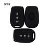 3pcs Silicone Car Key Cover Case for Renault With 3 Button Case Key Non-toxic Car Key Case