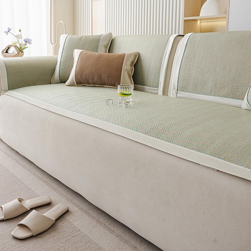 Summer Summer Rattan Mat Sofa Cushion Non-Slip Advanced Seat Cushion  New Sofa Cover Cover Cloth Towel