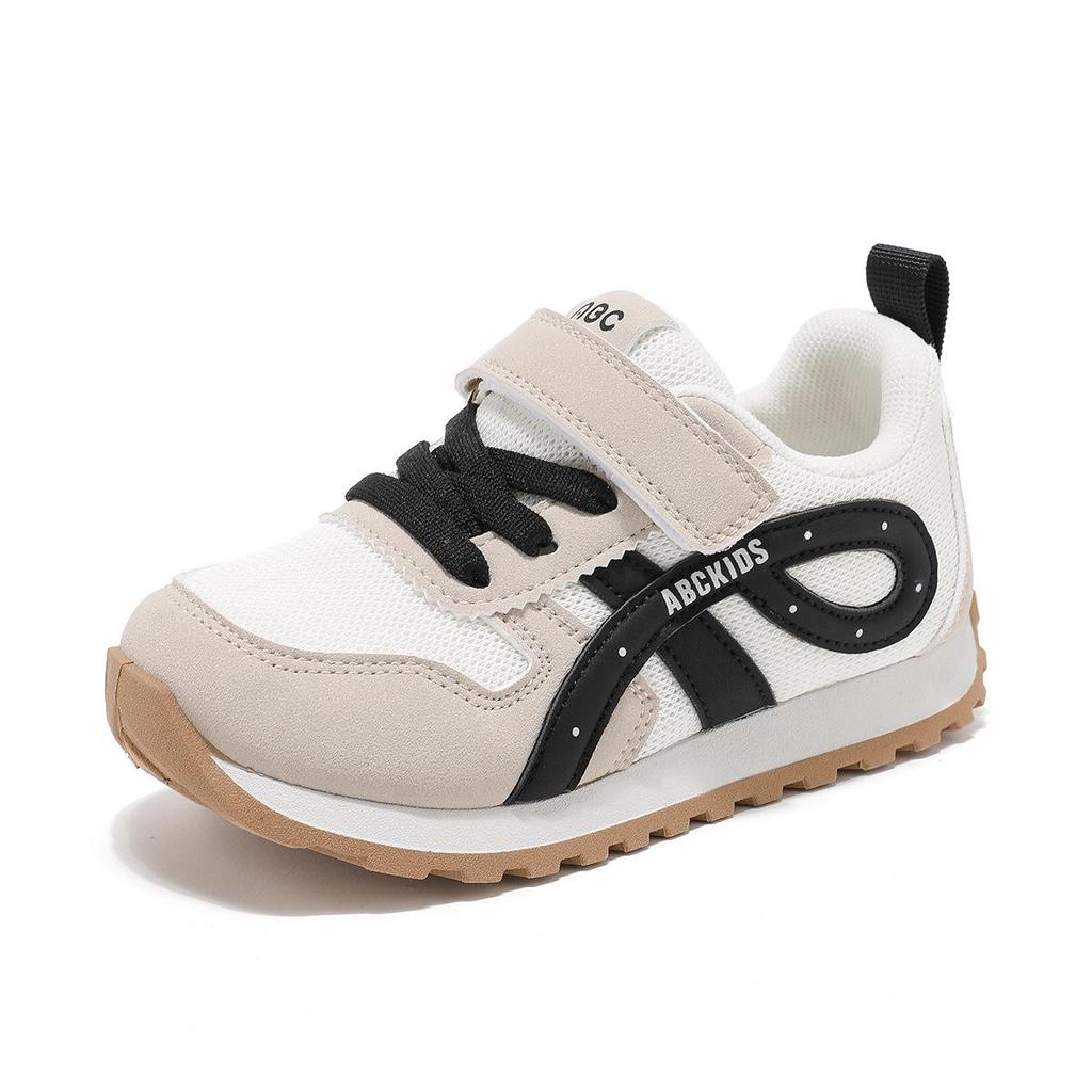 ABC Kids Spring 2026 Girls' Soft Sole Sports Shoes - Breathable Mesh Casual Sneakers for Children.