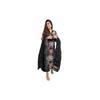 ANNI DESIGNER Women's Cotton Blend Straight Printed Kurta with Pant & Dupatta (Poona Black_XXL_Black_XX-Large)