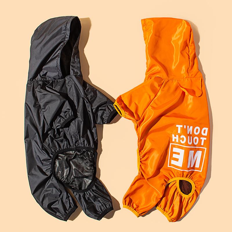 Roupas para cachorro mais vendidas capa de chuva de quatro patas roupas impermeáveis e à prova de poeira para animais de estimação ao ar livre suprimentos para animais de estimação