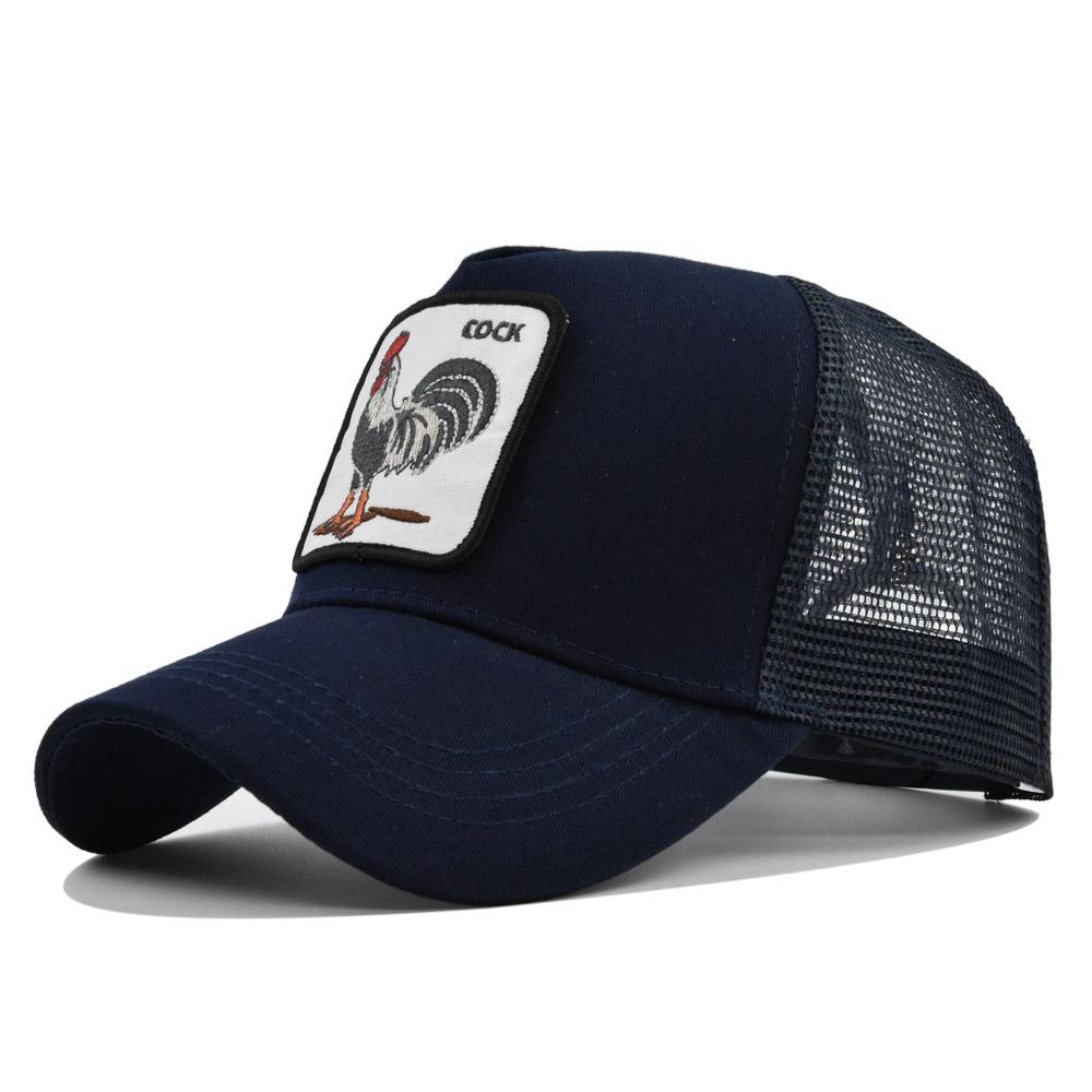 Fresh Latest Brand New Baseball Patched High-Quality Hats, Cartoon Anime Women'S And Men'S Caps Peaked Hats, Men'S Rooster Hats