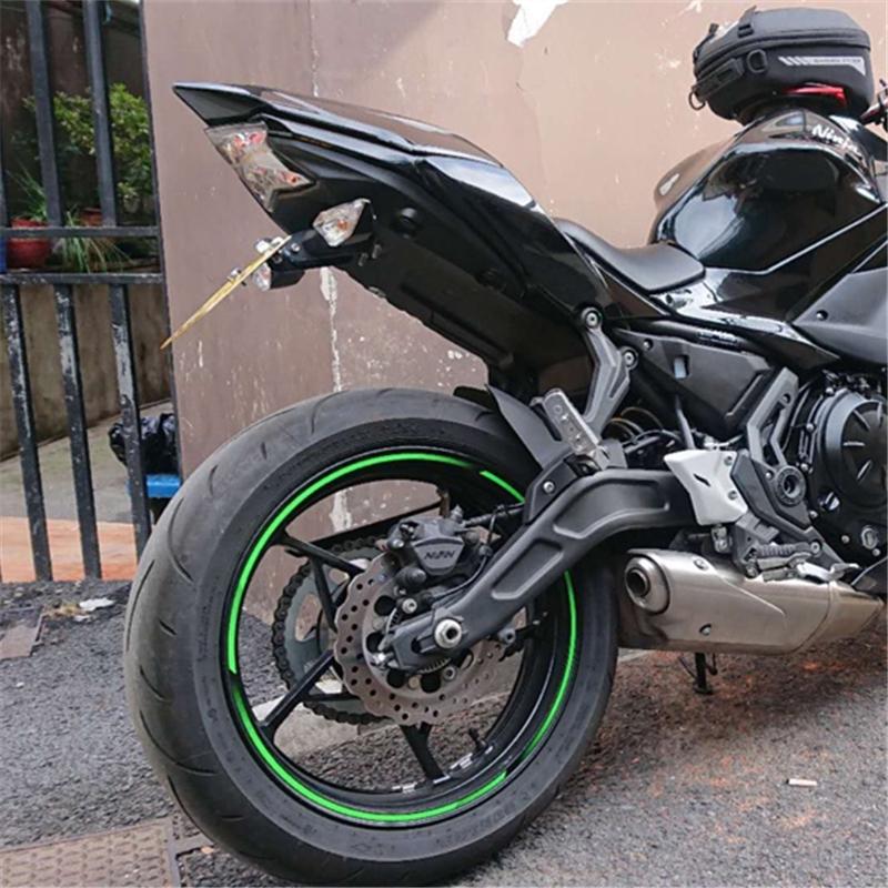 Z650 NINJA650 Nummernschild-Rahmenhalter für Kawasaki NINJA650 Z650 hinterer Kennzeichenhalter Ninja650