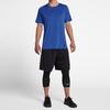 Nike Pro Breathable Quick-Dry Running Training Fitness Shirt Men Tops Blue 838094-480