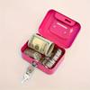 Metal Key Lock Storage Box, Money Box, Adult Safe, Coin Safe, Adult Safe, Cashier, Suitable for Year-Round 21 Festivals