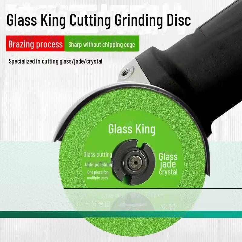 Ultratenká řezací čepel Glass King pro láhve na víno, keramiku, nefrit a dlaždice: Úhlová bruska Nástroj pro broušení a ořezávání.