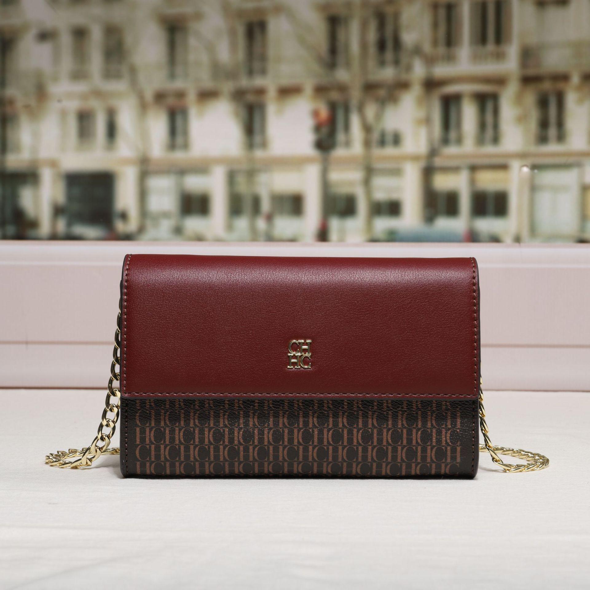 

CHHC Women s Luxury Textured Crossbody Underarm Bag 20cm x 5cm x 13cm; Net weight: 410g