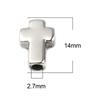 5/10/20/50pcs Stainless Steel Religious Cross Charms Beads Pendants For Jewelry Making Diy Necklace Bracelet Findings Wholesale