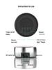 Metal Texture Bluetooth Speaker BS01: Mini, High-Quality Sound, Portable Car Subwoofer.
