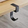 1PC/2Pcs Creative Headphone Stand Hanger Holder Portable Desk Mount Bag Hanger Organizer Under Desk Clamp Hook