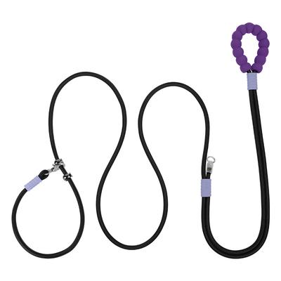 Dog Traction Rope Crossbody Dog Rope for Dog Training Anti-explosion Flushing Dopamine Wear-resistant P Rope Foam Grip Dog Walking Rope