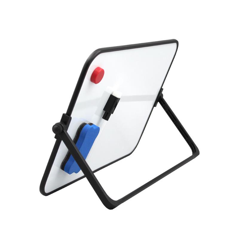Double-Sided Magnetic Desktop Whiteboard for Children - Erasable Teaching Aid & Home Memo Board