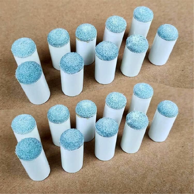 10Pcs Slip on Pool Cue Tips Pool Cue Tip Covers Billiard Cue Tips Replacement Protectors for Snooker and Pool Cues