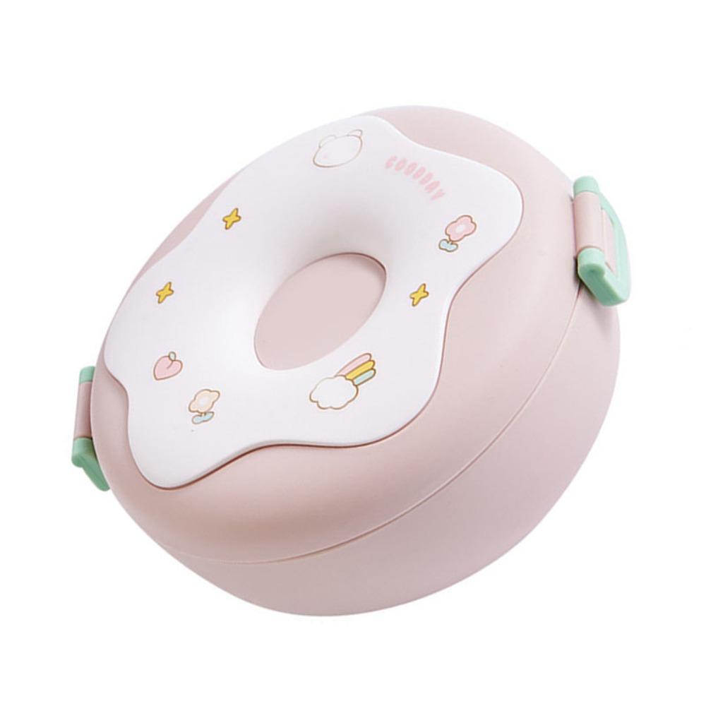 Plastic Lunch Storage Container 3 Compartments Food Container Compartment Lunch Box  For Travel