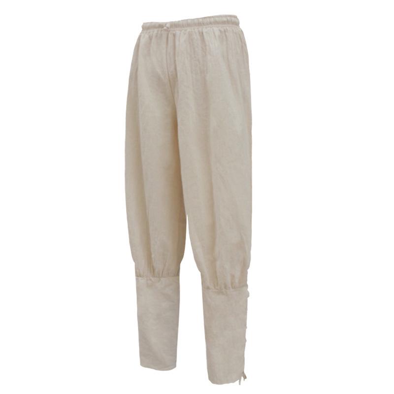 Medieval Men's Retro Pirate Costume Pants for Cosplay and Performance