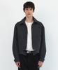 Winder Notched Wool Blouson Jacket - Gray