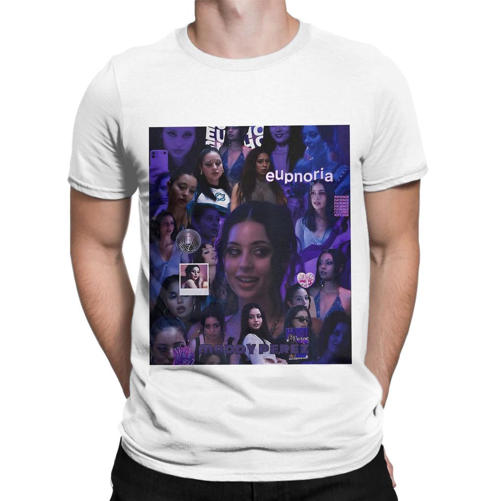 Eeuphoria Purple Graphic 100 Cotton Tshirt Eeuphoria Tees Tops For Unisex