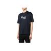 Emporio Armani SS23 Buchstabenlogo Print Rundhals Kurzarm T-Shirt Herren Oberteile Marineblau 6L1TD4-1JSAZ-920