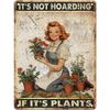 Retro Garden Tin Sign 8x12 Inch Vintage Metal Art Decor