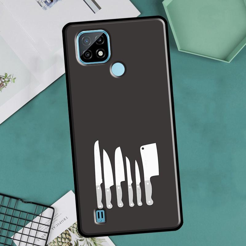 Baking Cook Chef For OnePlus 10 Pro 9 Pro 8T 9R Nord2 Case For Realme 9 8 Pro 8i 9i C35 GT Neo 2 3 Master