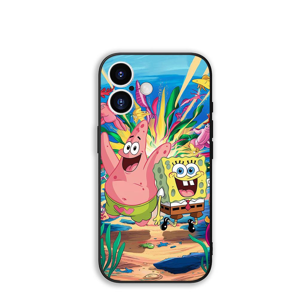 for Samsung Galaxy A07 A13 A12 A23 A50 A51 A52 A53 A70 A71 A72 A04 Note 20 9 8 10 Case S-SpongeBobs s-SquarePant S-Sponges Bobs