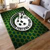 Fortuna Sittard Logo Teppich geeignet als rutschfeste Matte für das Wohnzimmer oder Schlafzimmer Sofa