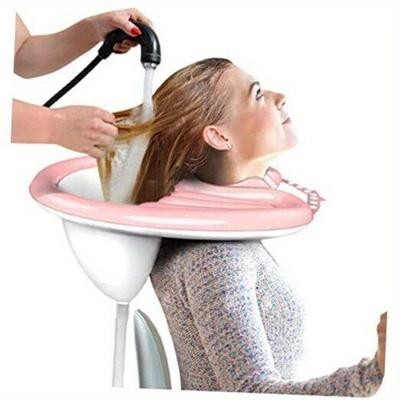 1 Set aufblasbares Haarwaschbecken, tragbare Shampoo-Schüssel für ältere Menschen, 430 g