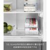 Yamazaki Tower Refrigerator Can Storage, Small, Black, W37.5 X D11.3 X H8.2cm, 1480mm, Perfect for Refrigerator Storage
