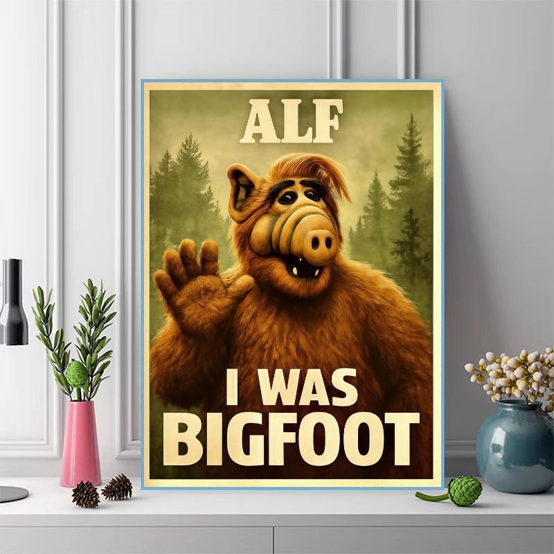 Alf Character Logo 100% Round Full Drill 5D DIY Diamond Painting Embroidery Cross Stitch Rhinestone Decor