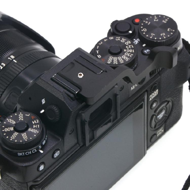 Slip proof Camera Thumb Grip Hot Shoe Fit Durability Aluminum Ergonomic Support Plate For XT1/2/3/10/20/30