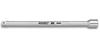 HAZET Extension Bar, Metallic, 6.35mm Drive, 147mm Overall Length [Officially Imported from Japan] 868
