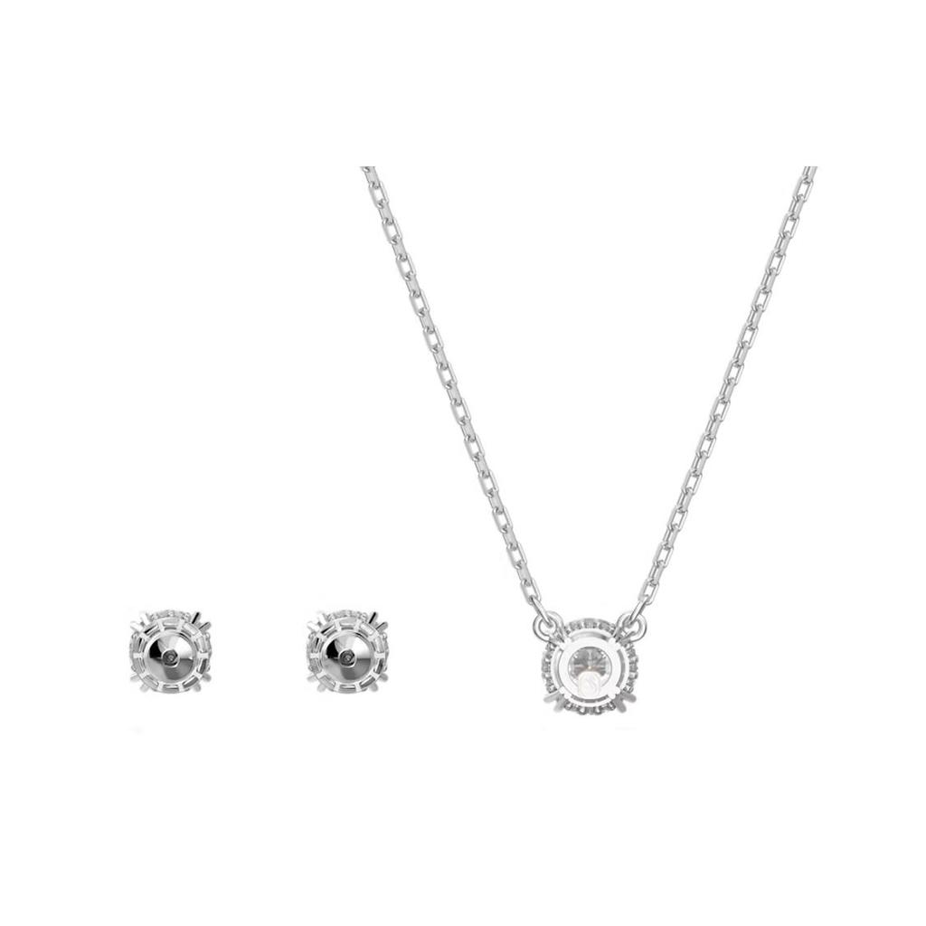 Swarovski Stilla Set Round Cut Dazzling Necklace Women necklace 5647663