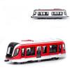 1/64 Alloy Rail Car Model Children's Toy Train Ornaments Pull Back Car Model Boy Toy