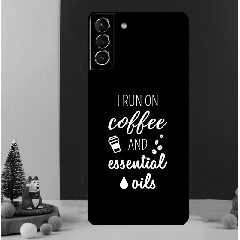 Books And Coffee Case For Samsung Galaxy S23 S24 Ultra S8 S9 S10 S22 Plus Note 10 20 Ultra S20 S21 FE Cover