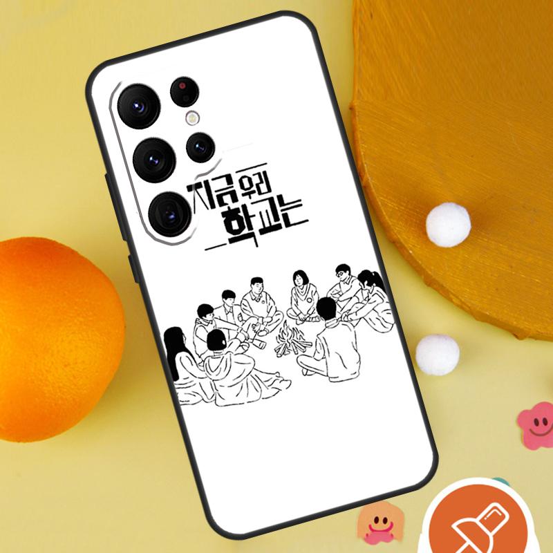 All of us are dead Case For Samsung Galaxy S25 Ultra S24 S23 S22 S21 Ultra S9 S10 S20 Plus S24 FE Funda Cover